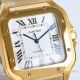 TW Factory Copy Cartier Santos 39.8mm Large Yellow Gold Roman Opaline Dial Watch (5)_th.jpg